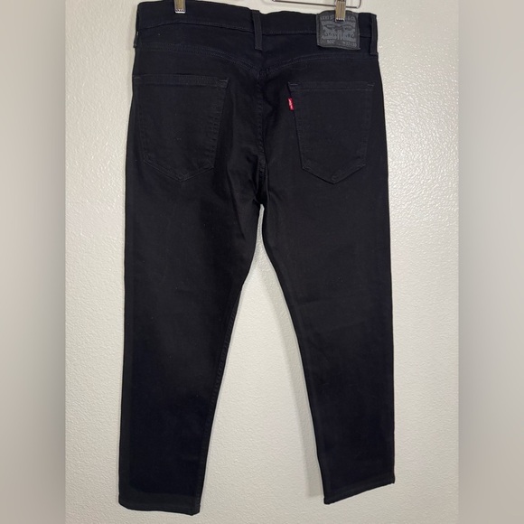 502™ TAPER FIT MEN'S JEANS Size 33x30 Black Color. - Picture 1 of 8